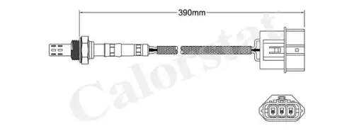 лямбда-зонд Niss LS130026 VERNET