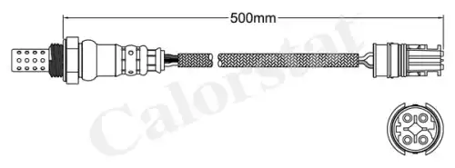 лямбда-зонд BMW LS140548 VERNET