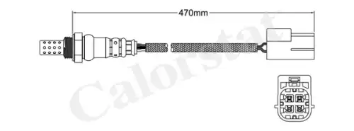 лямбда-зонд Niss LS140220 VERNET