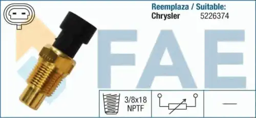 Датчик температуры автомобильный FAE 33331