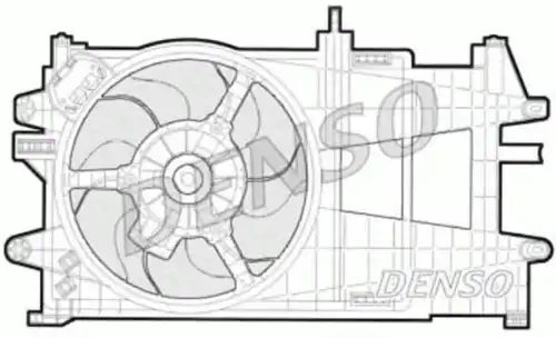 Вентилятор радиатора DER09033 DENSO