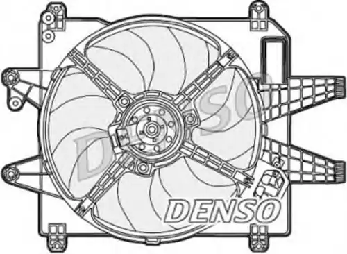 Вентилятор радиатора DER09089 DENSO