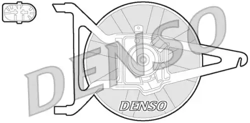 вентилятор Peug DER21020 DENSO