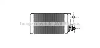 Радиатор печки PRASCO FT6106