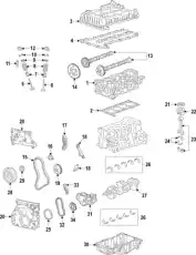 Tensioner, timing chain 55505562 GMC