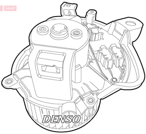 Вентилятор обдува салона DEA01011 DENSO