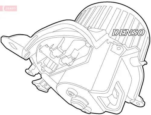 Вентилятор отопителя DENSO DEA01012