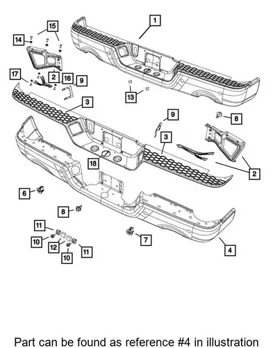 Колпачки маслосъемные DODGE K05011880AA