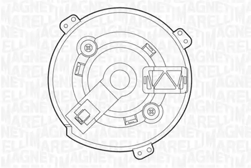 Вентилятор отопителя MAGNETI MARELLI MTC521AX