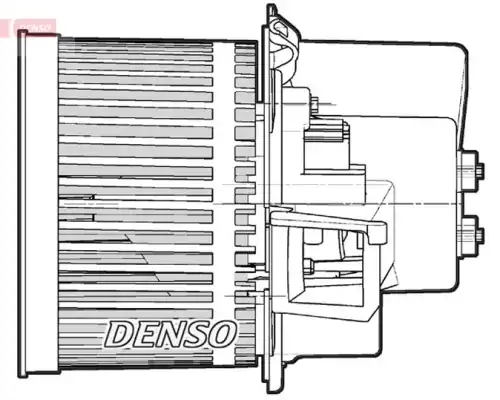 Вентилятор отопителя DENSO DEA09063