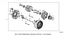 Стартер ACURA 06311-R53-505RM