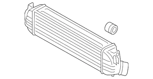 Интеркулер VAG 8J0145803
