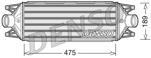 Интеркулер DENSO DIT12002