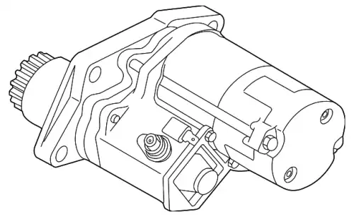Стартер LAND ROVER NAD100952L