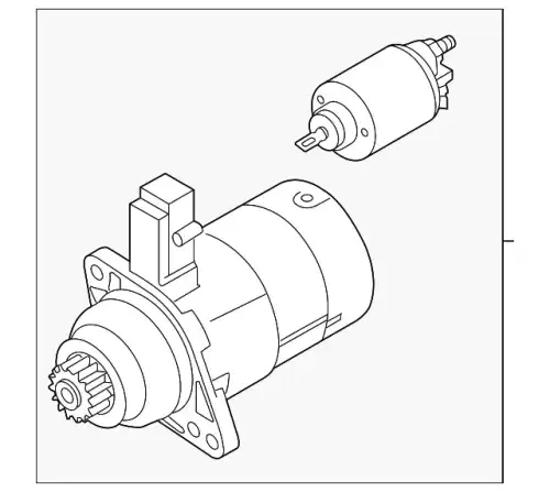 Стартер VAG 02M 911 024 HX