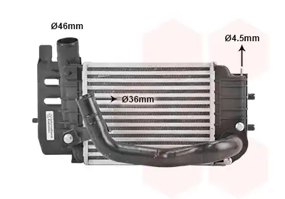 Интеркулер VAN WEZEL 53004361