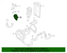 клапан СВВ VW 022131101C VAG