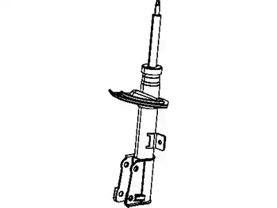 Shock Absorber 68039641AB FIAT