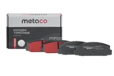 Тормозные колодки дисковые METACO 3010-1012