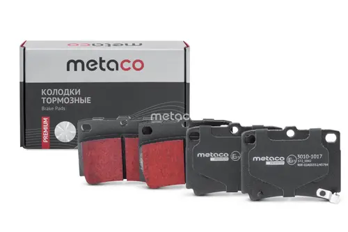 Тормозные колодки дисковые METACO 3010-1017
