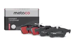 Тормозные колодки дисковые METACO 3010-1002