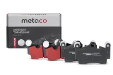 Тормозные колодки дисковые METACO 3010-1031