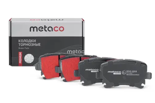 Тормозные колодки дисковые METACO 3010-1018