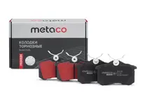 Тормозные колодки дисковые METACO 3010-1030