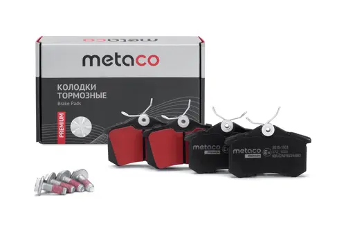 Тормозные колодки дисковые METACO 3010-1001