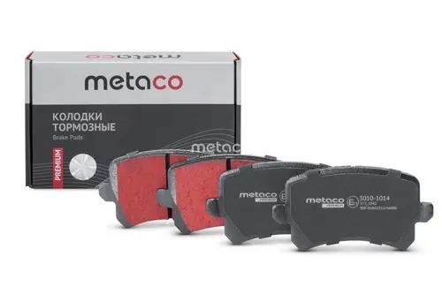 Тормозные колодки дисковые METACO 3010-1014