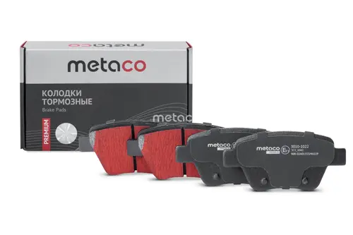 Тормозные колодки дисковые METACO 3010-1022