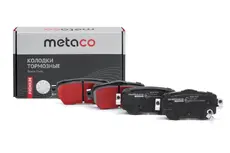 Тормозные колодки дисковые METACO 3010-410