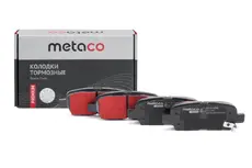 Тормозные колодки дисковые METACO 3010-1000