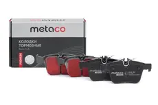 Тормозные колодки дисковые METACO 3010-407
