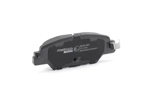 Тормозные колодки дисковые METACO 3010-451