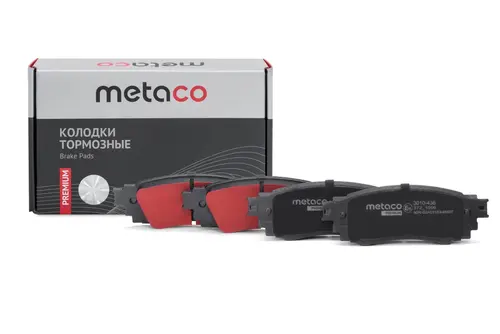 Тормозные колодки дисковые METACO 3010-436
