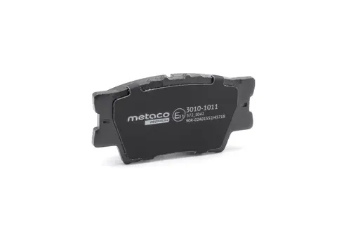 Тормозные колодки дисковые METACO 3010-1011