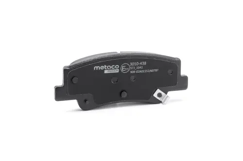 Тормозные колодки дисковые METACO 3010-438