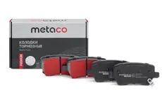 Тормозные колодки дисковые METACO 3010-443