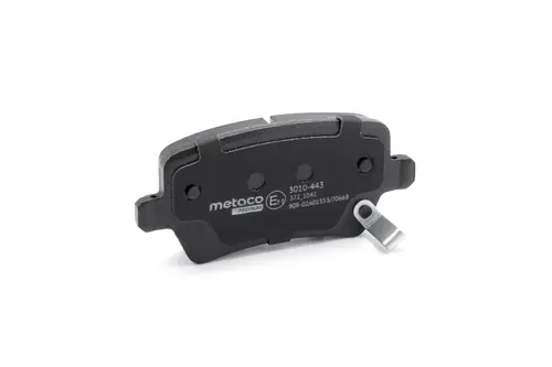 Тормозные колодки дисковые METACO 3010-443