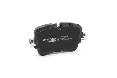Тормозные колодки дисковые METACO 3010-981