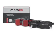 Тормозные колодки дисковые METACO 3010-973