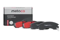 Тормозные колодки дисковые METACO 3000-1012