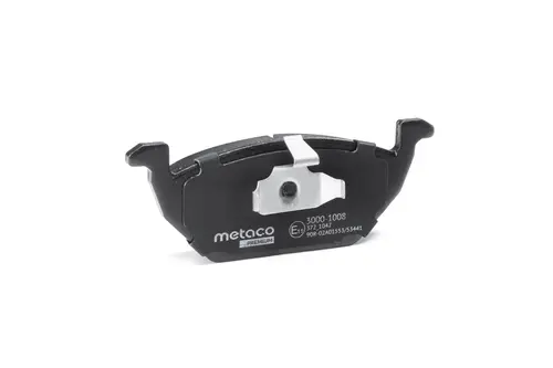 Тормозные колодки дисковые METACO 3000-1008