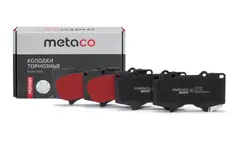 Тормозные колодки дисковые METACO 3000-1020