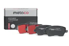 Тормозные колодки дисковые METACO 3000-1007
