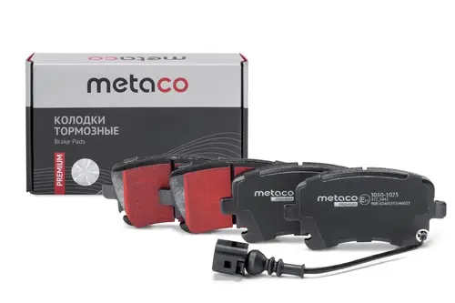 Тормозные колодки дисковые METACO 3000-1025