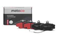 Тормозные колодки дисковые METACO 3000-1005