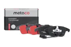 Тормозные колодки дисковые METACO 3000-1068
