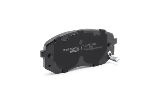 Тормозные колодки дисковые METACO 3000-1016